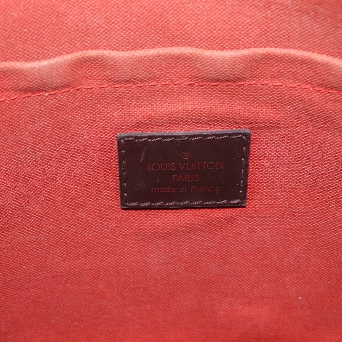 LOUIS VUITTON Damier Ebene Illovo MM Shoulder Bag N51995 LV Auth 164776