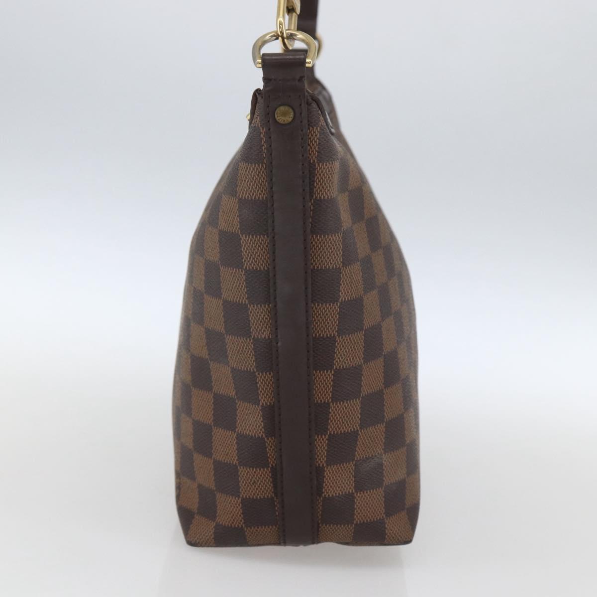 LOUIS VUITTON Damier Ebene Illovo MM Shoulder Bag N51995 LV Auth 164776