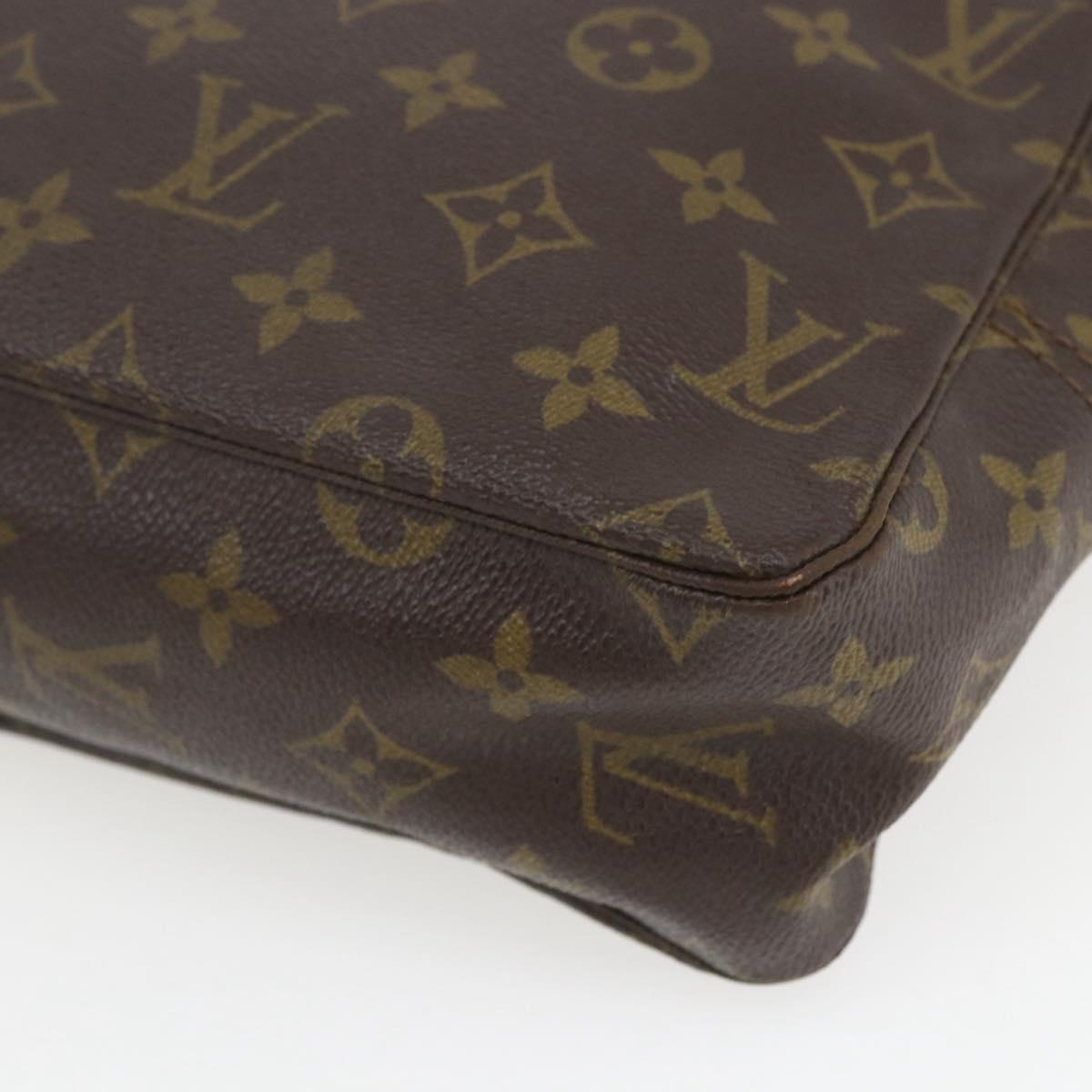 LOUIS VUITTON Monogram Trousse Toilette 28 Clutch Bag M47522 LV Auth 164811