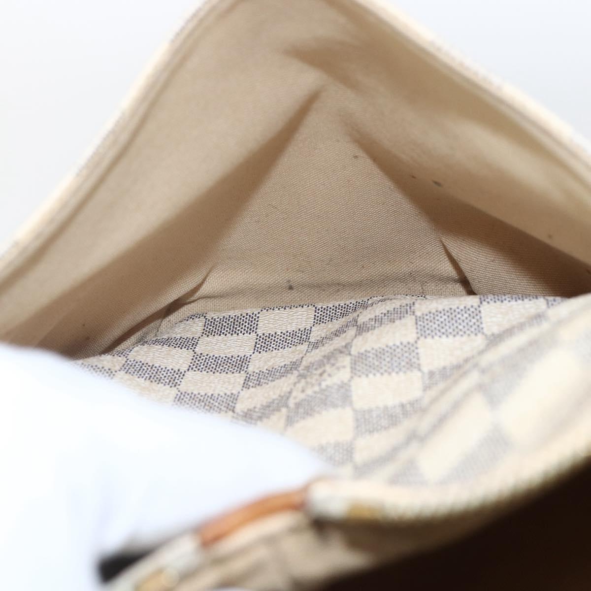 LOUIS VUITTON Damier Azur Totally PM Tote Bag N41280 LV Auth 164898