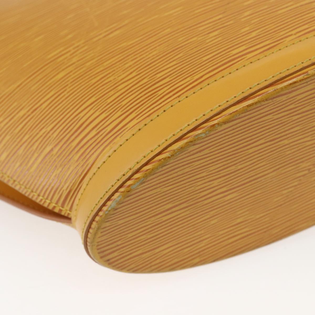 LOUIS VUITTON Epi Saint Jacques Hand Bag Yellow M52279 LV Auth 164901