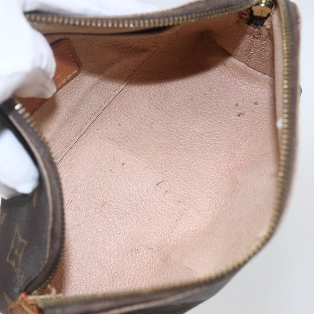 LOUIS VUITTON Monogram Pochette Cosmetic PM Pouch M43998 LV Auth 164907