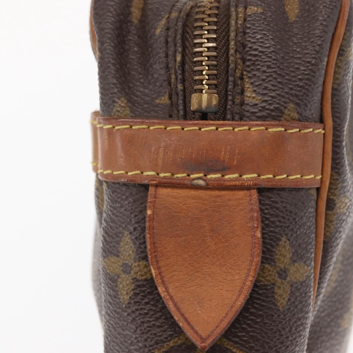 LOUIS VUITTON Monogram Compiegne 28 Clutch Bag M51845 LV Auth 164921