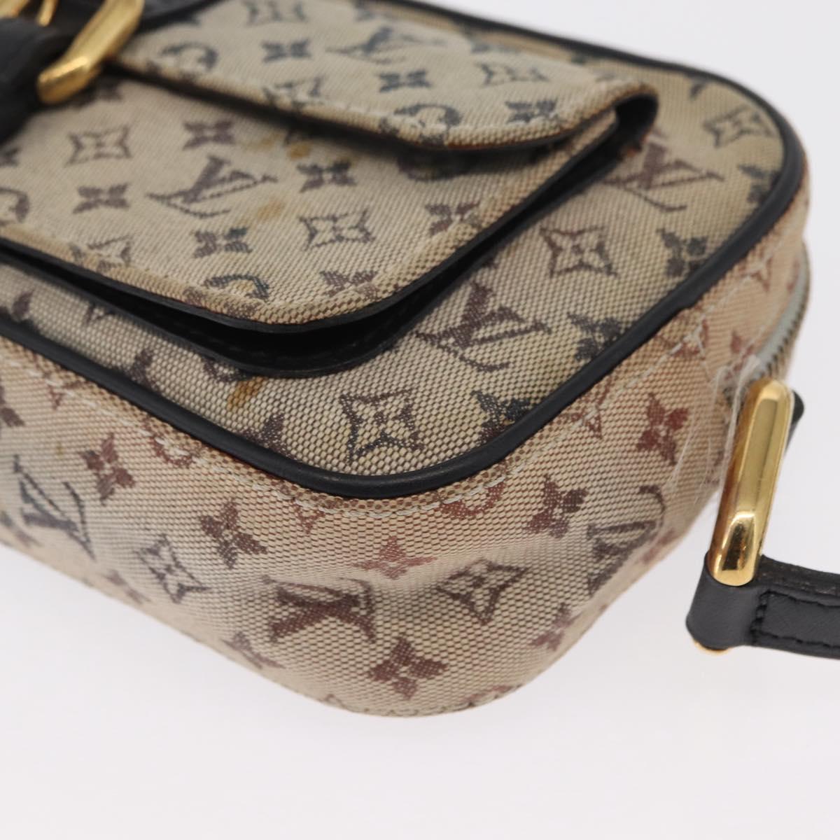 LOUIS VUITTON Monogram Mini Juliet MM Shoulder Bag Blue M92004 LV Auth 164976