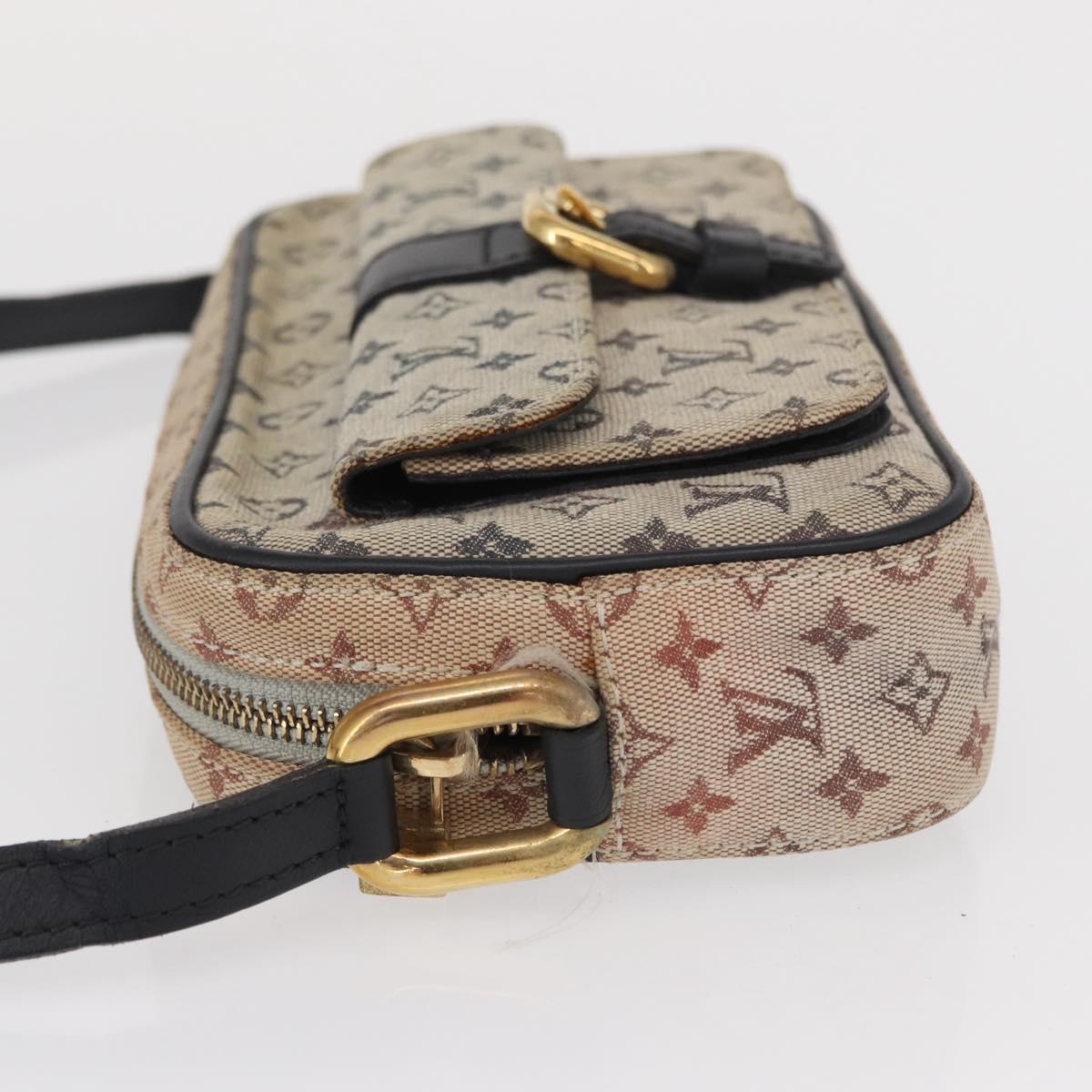 LOUIS VUITTON Monogram Mini Juliet MM Shoulder Bag Blue M92004 LV Auth 164976
