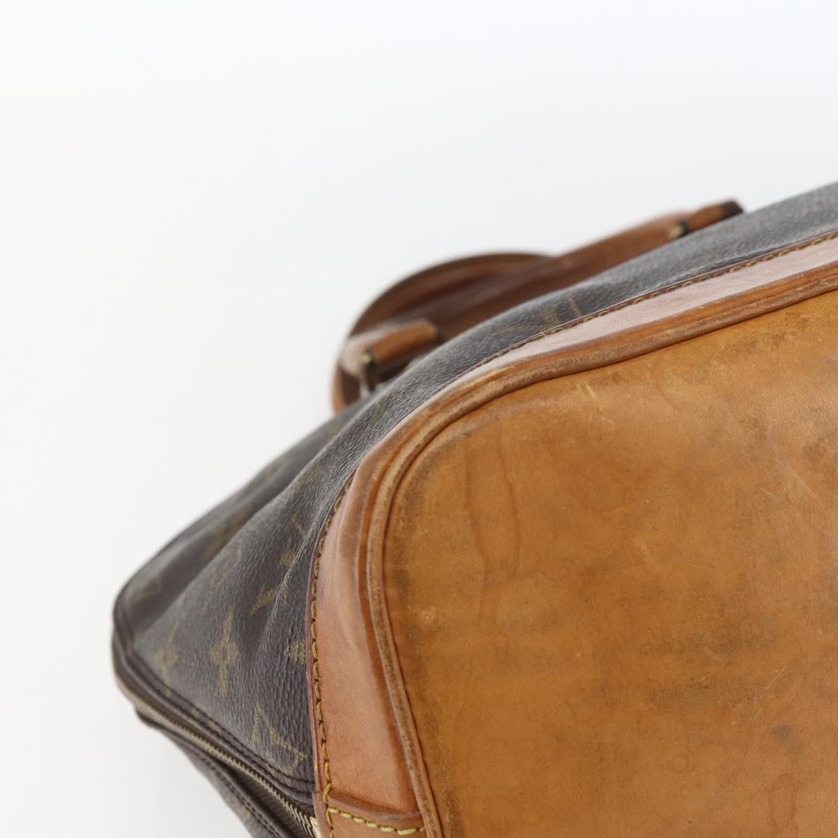 LOUIS VUITTON Monogram Alma Hand Bag M51130 LV Auth 165004