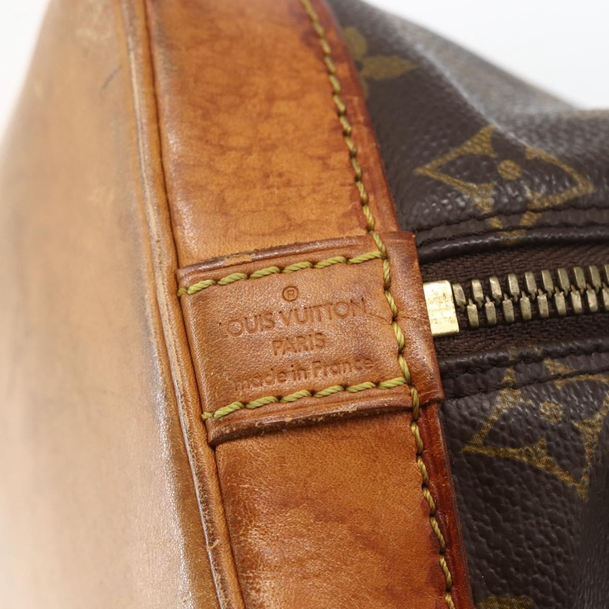 LOUIS VUITTON Monogram Alma Hand Bag M51130 LV Auth 165004