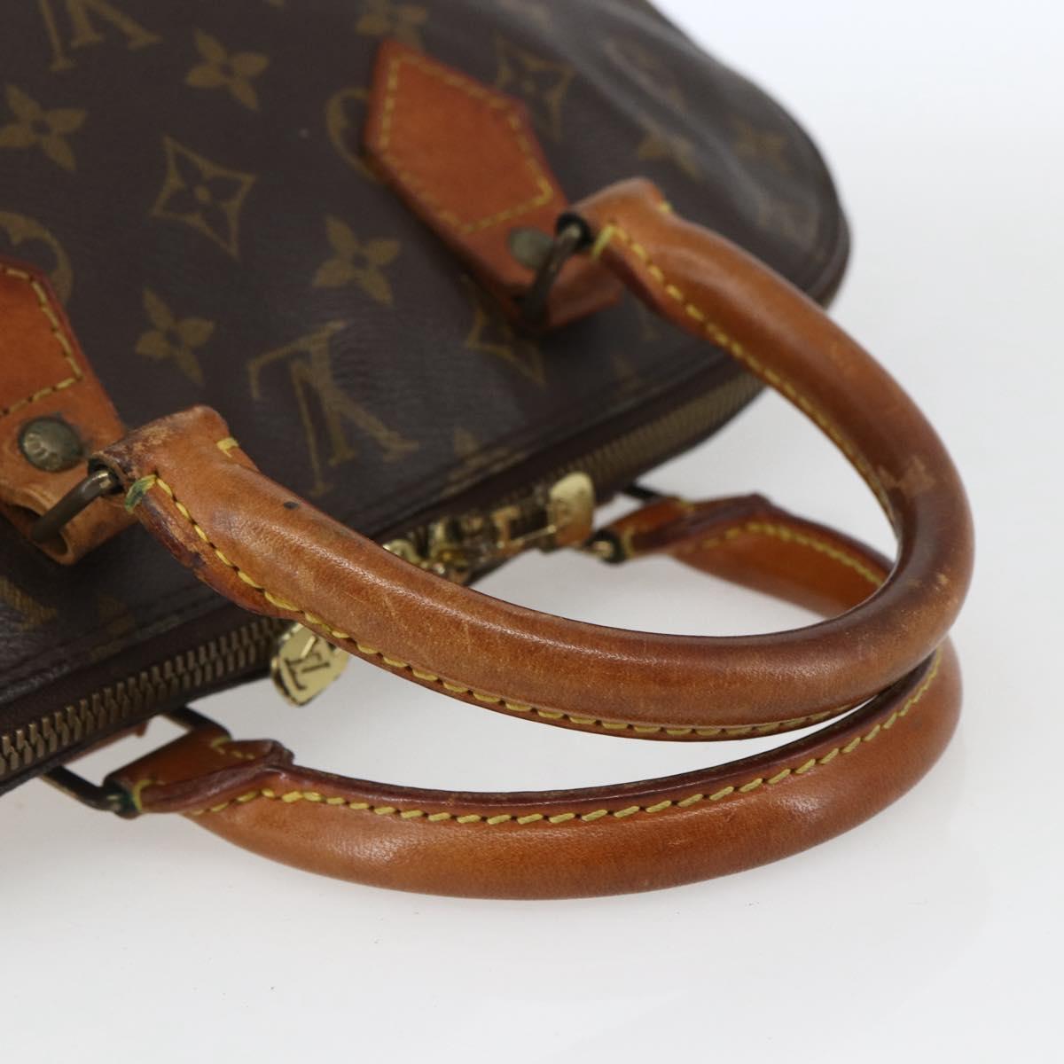 LOUIS VUITTON Monogram Alma Hand Bag M51130 LV Auth 165004