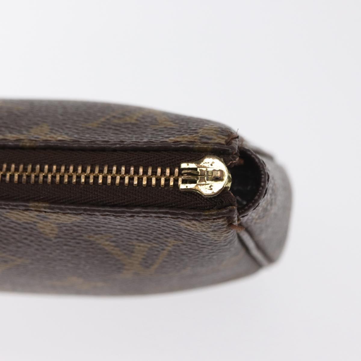 LOUIS VUITTON Monogram Pochette Accessoires Pouch M51980 LV Auth 165032