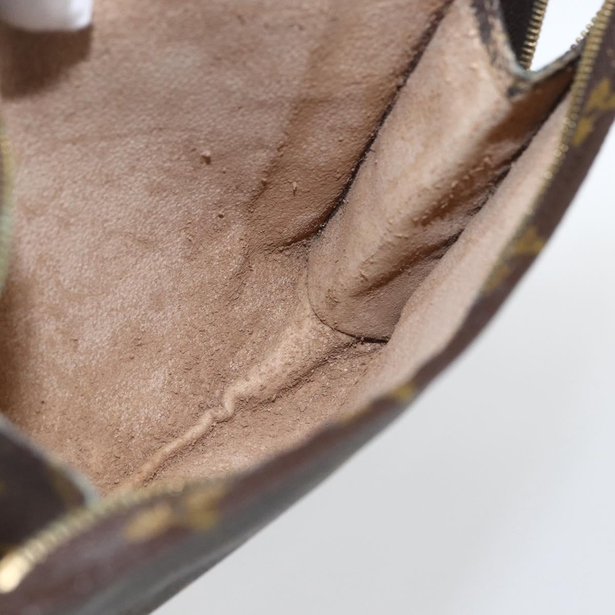 LOUIS VUITTON Monogram Poche Toilette 19 Pouch M47544 LV Auth 165053