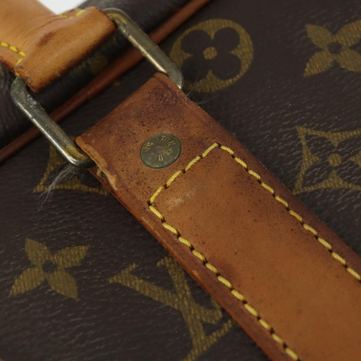 LOUIS VUITTON Monogram Sirius 55 Boston Bag M41404 LV Auth 165054