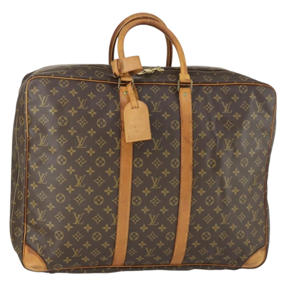 LOUIS VUITTON Monogram Sirius 55 Boston Bag M41404 LV Auth 165054