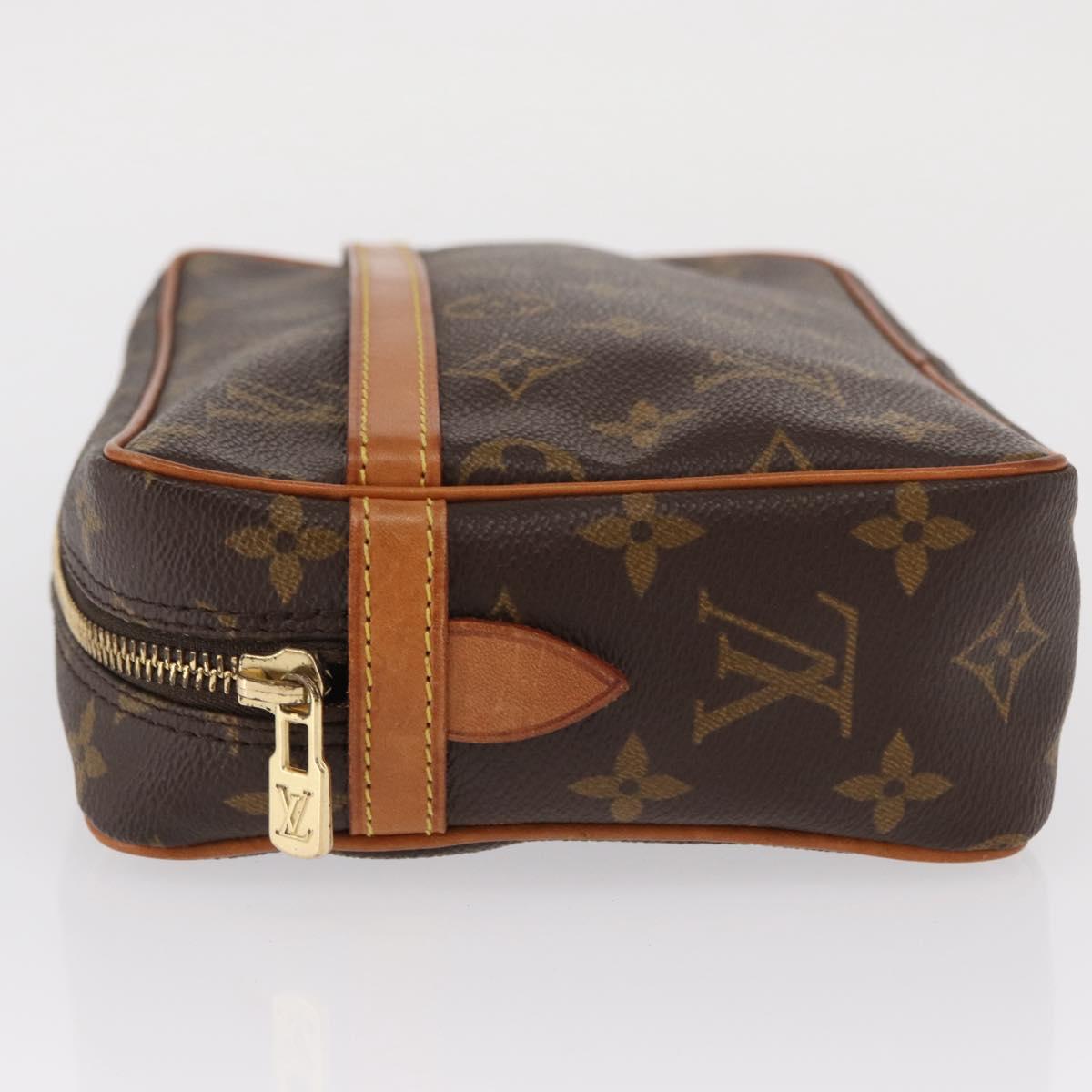 LOUIS VUITTON Monogram Compiegne 23 Clutch Bag M51847 LV Auth 165088