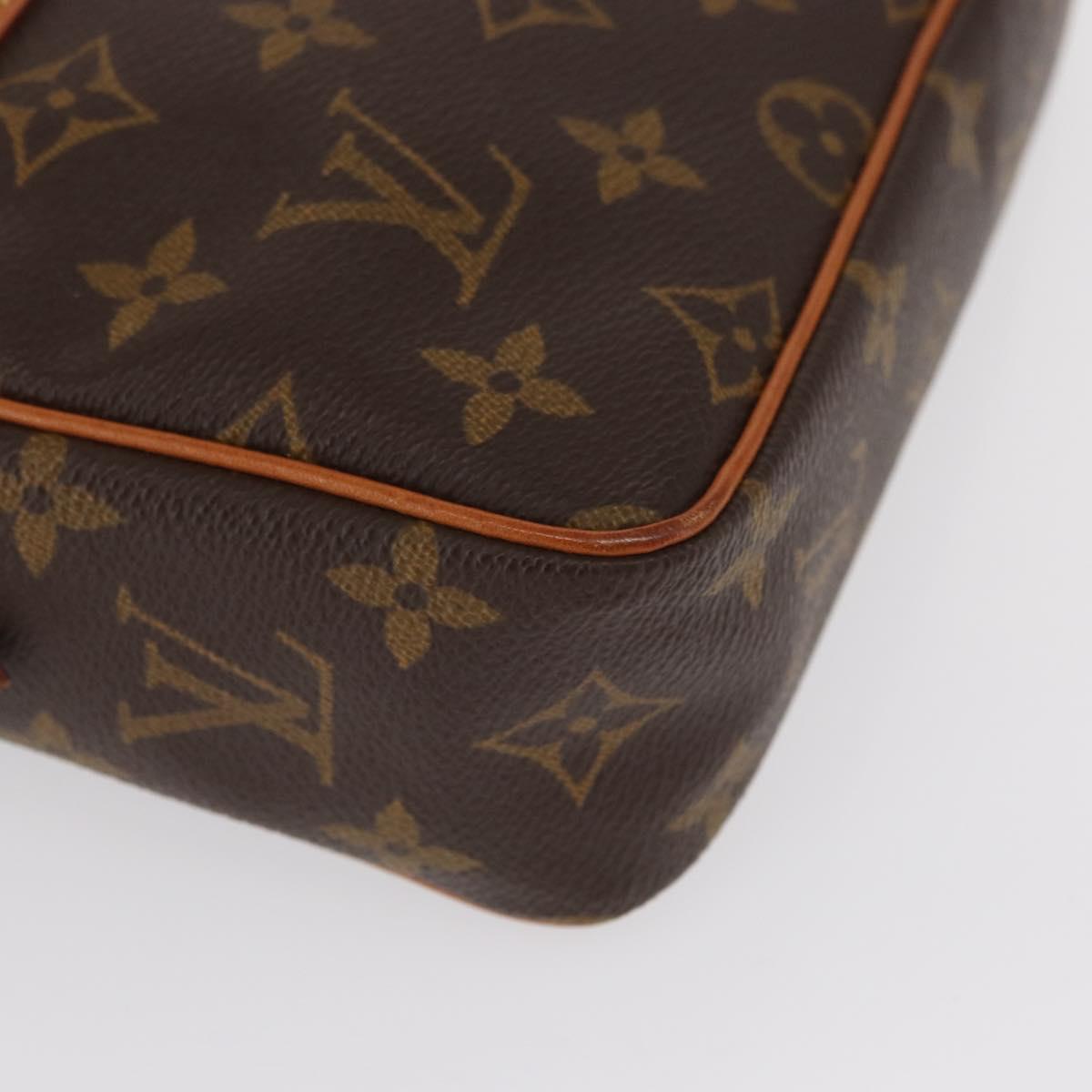 LOUIS VUITTON Monogram Compiegne 23 Clutch Bag M51847 LV Auth 165088