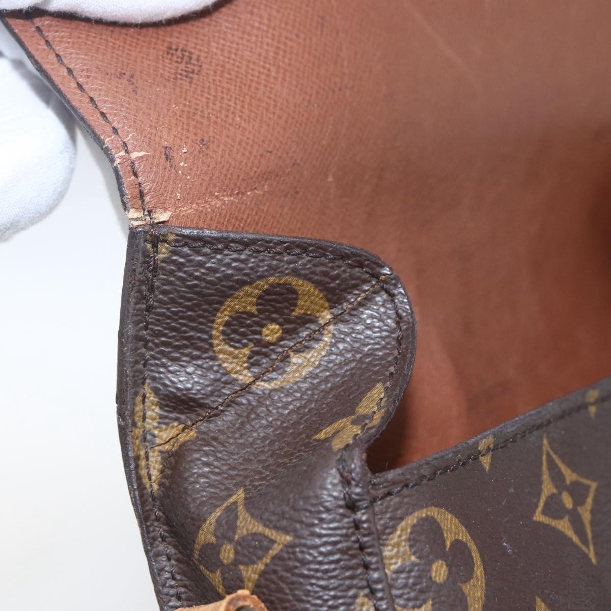 LOUIS VUITTON Monogram Saint Cloud MM Shoulder Bag M51243 LV Auth 165089