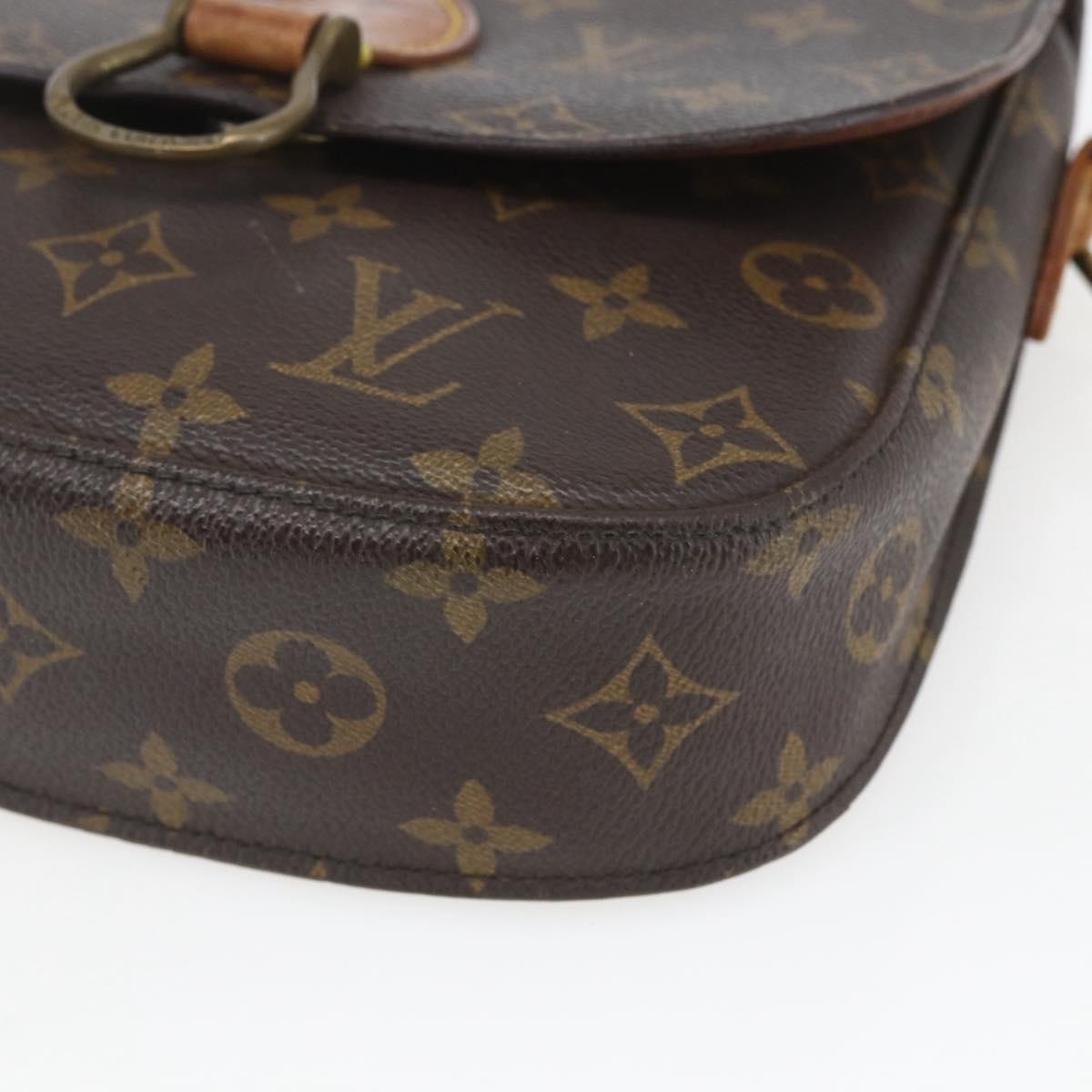LOUIS VUITTON Monogram Saint Cloud MM Shoulder Bag M51243 LV Auth 165089