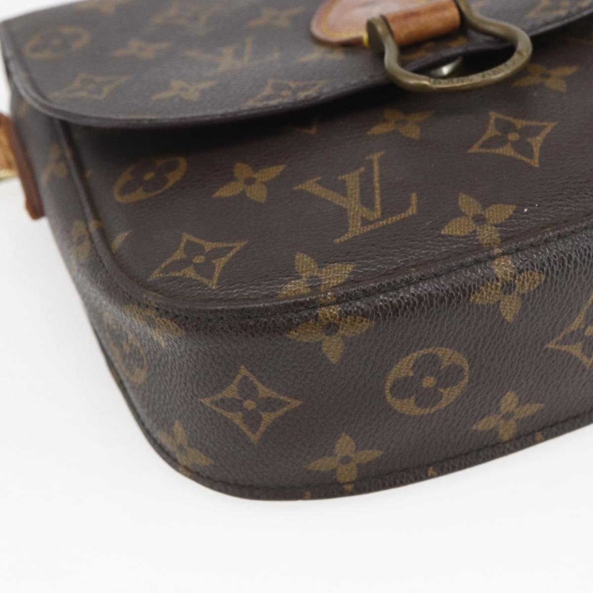 LOUIS VUITTON Monogram Saint Cloud MM Shoulder Bag M51243 LV Auth 165089