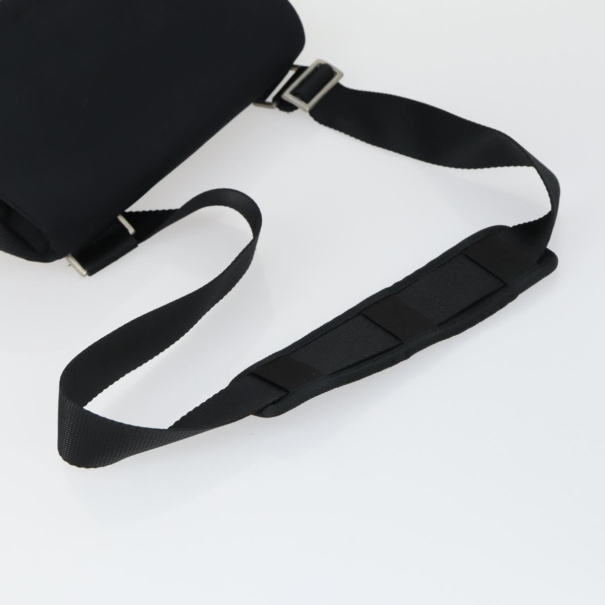 PRADA Shoulder Bag Nylon 3 Set Black Auth 165126