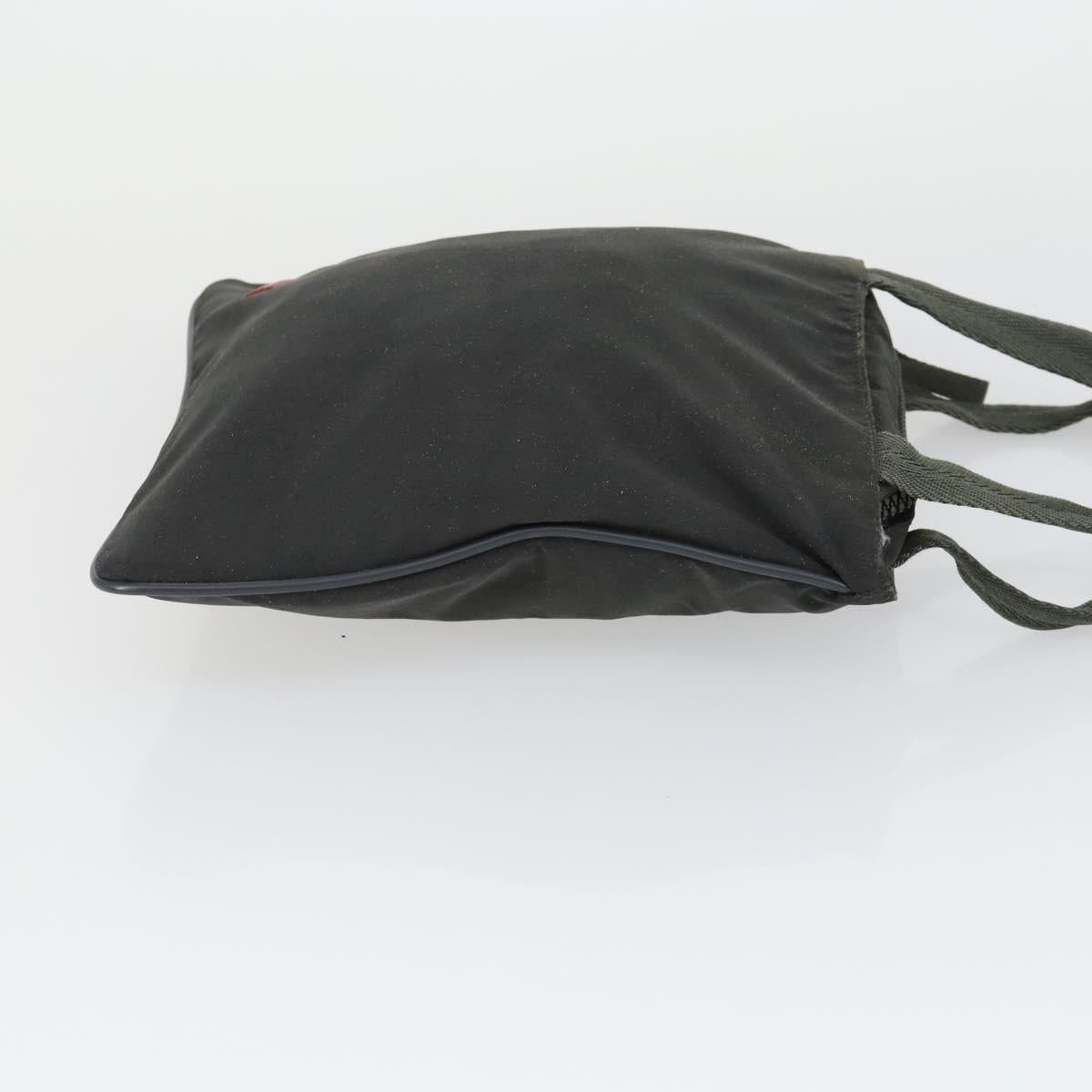 PRADA Shoulder Bag Nylon 3 Set Black Auth 165126