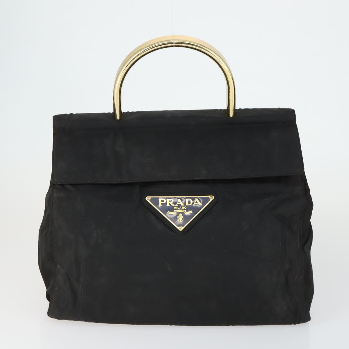 PRADA Shoulder Bag Nylon 3 Set Black Auth 165126