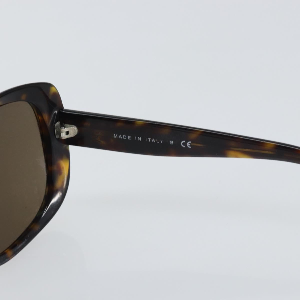 CHANEL Sunglasses plastic Black CC Auth 165138