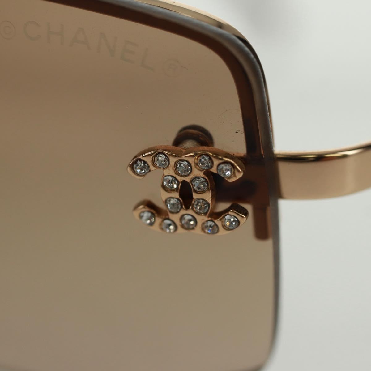 Christian Dior Sunglasses metal Brown Auth 165140V