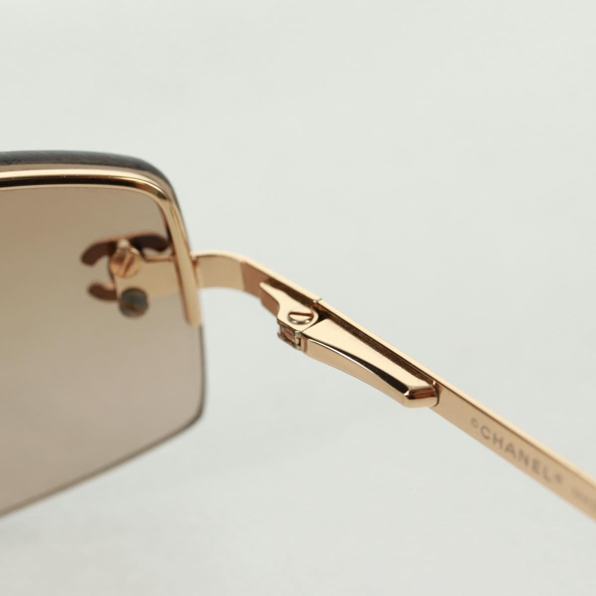 Christian Dior Sunglasses metal Brown Auth 165140V