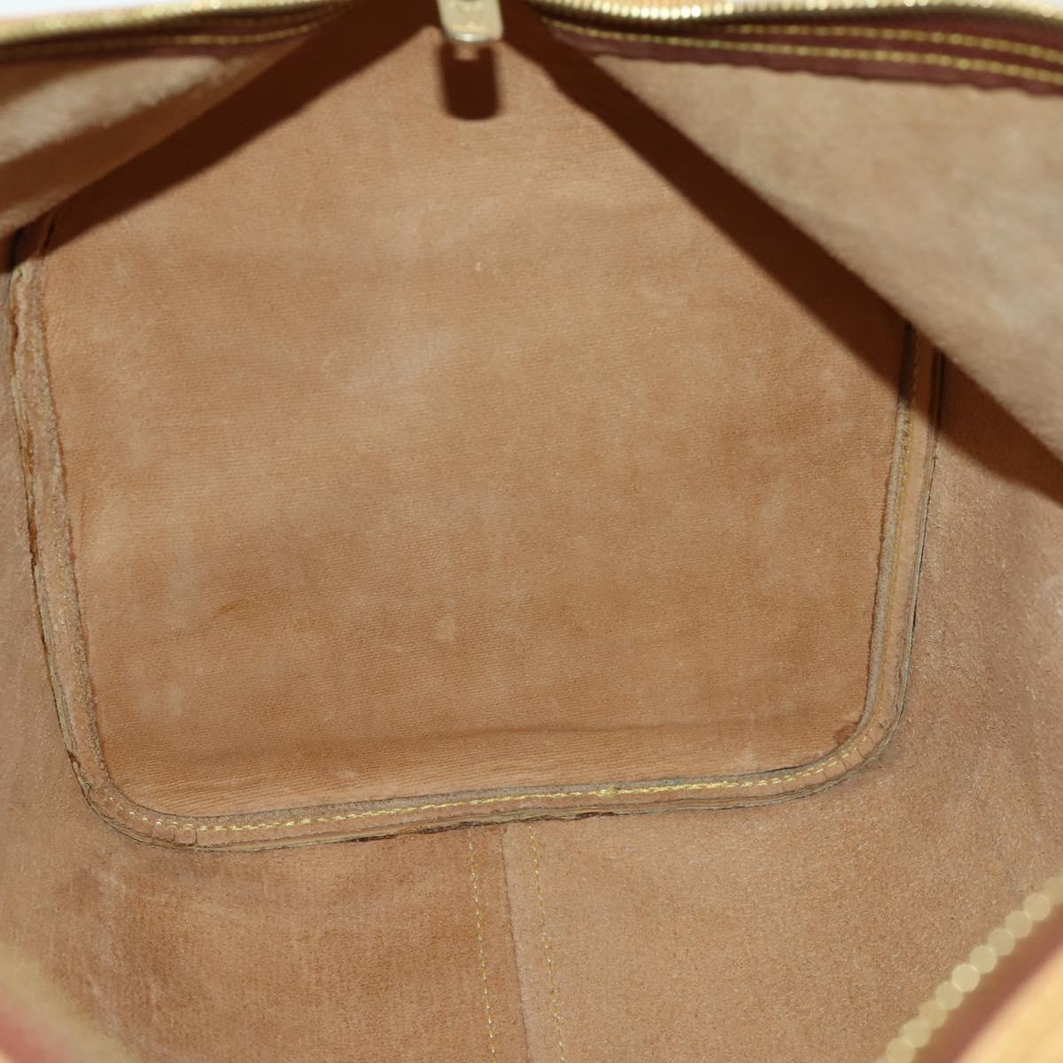 LOUIS VUITTON Epi Keepall 50 Boston Bag Beige M42941 LV Auth 165160