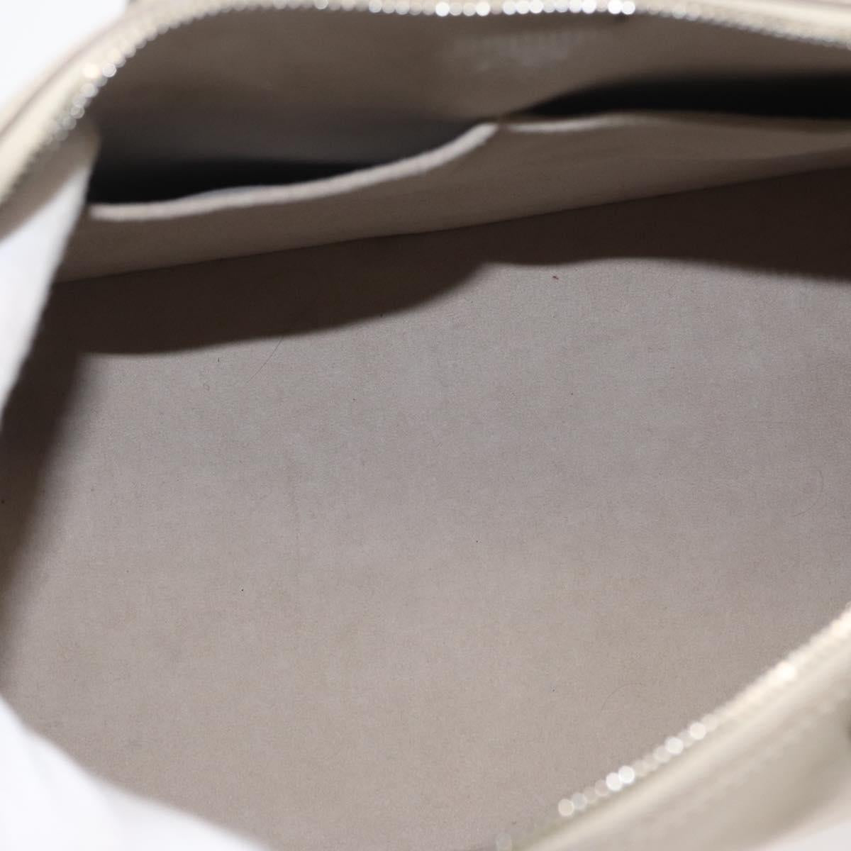 LOUIS VUITTON Epi Alma GM Hand Bag White Yvoire M4032J LV Auth 165162