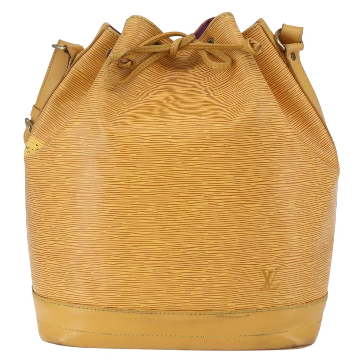 LOUIS VUITTON Epi Noe Shoulder Bag Tassili Yellow M44009 LV Auth 165172