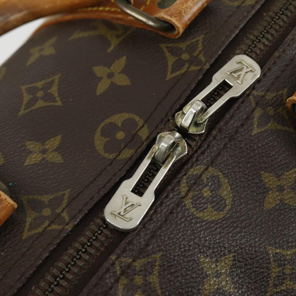 LOUIS VUITTON Monogram Keepall 45 Boston Bag M41428 LV Auth 165224