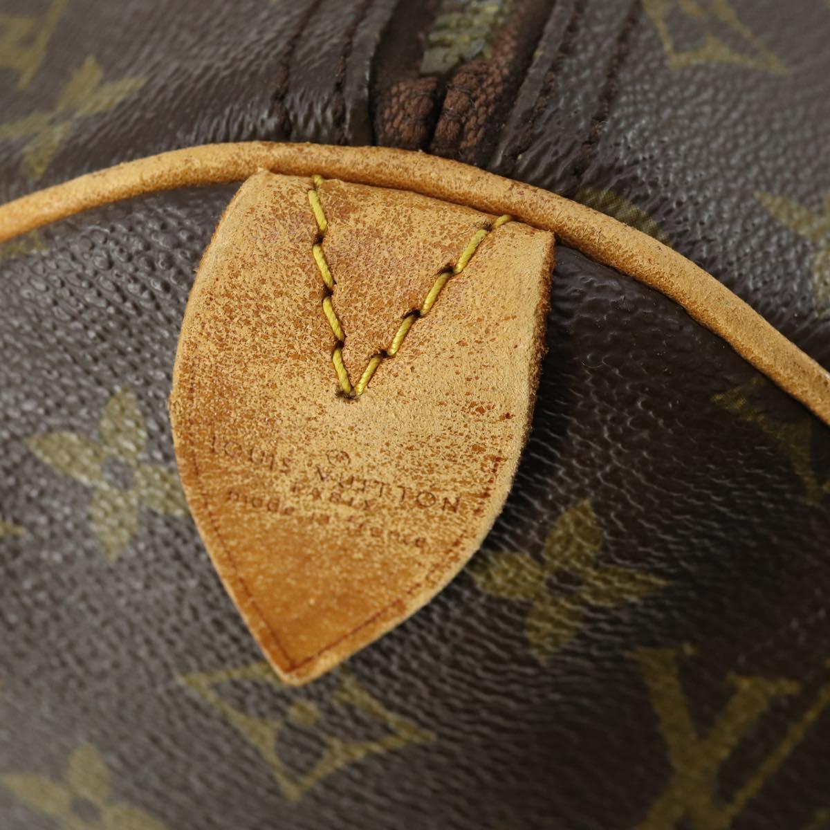 LOUIS VUITTON Monogram Keepall 45 Boston Bag M41428 LV Auth 165224