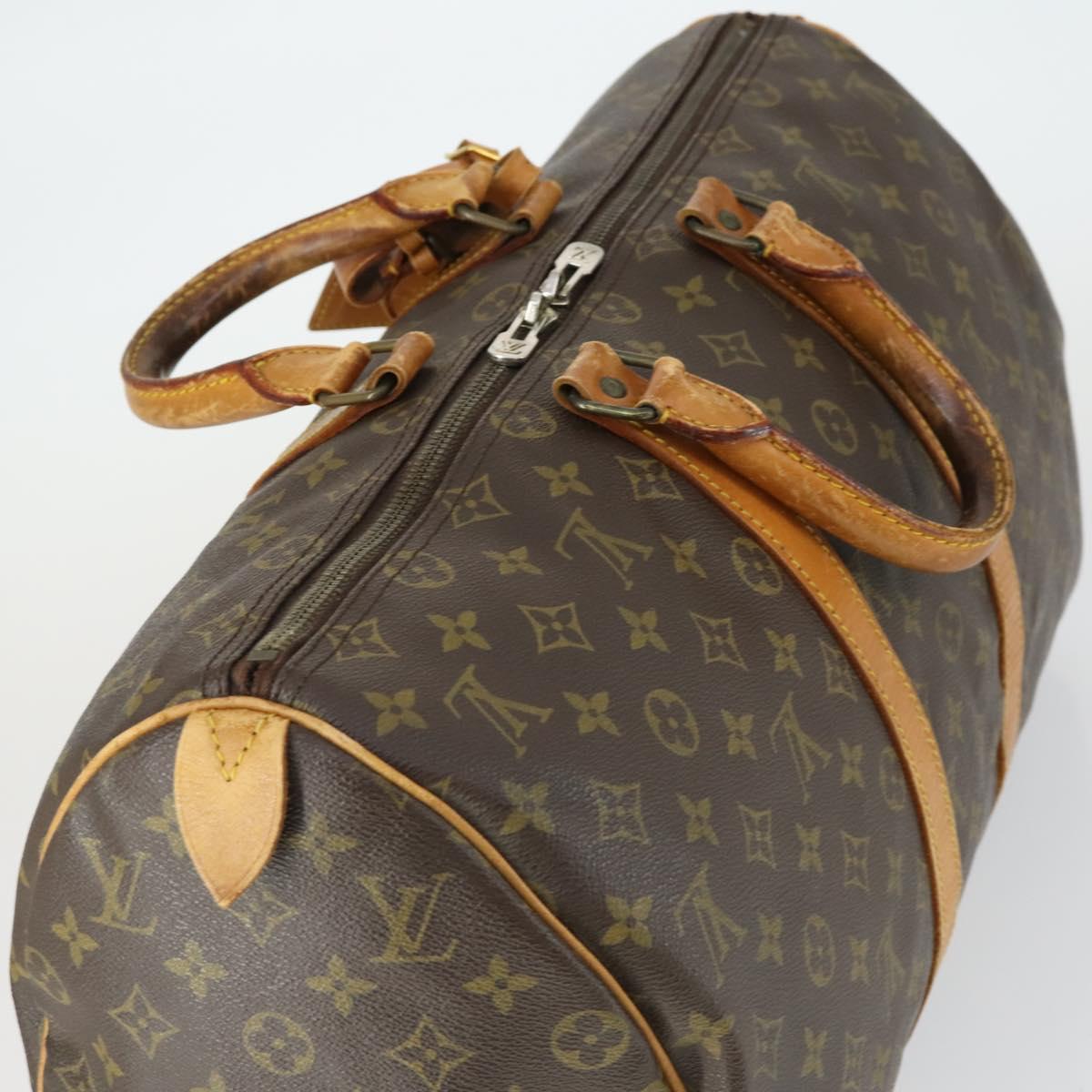 LOUIS VUITTON Monogram Keepall 45 Boston Bag M41428 LV Auth 165224