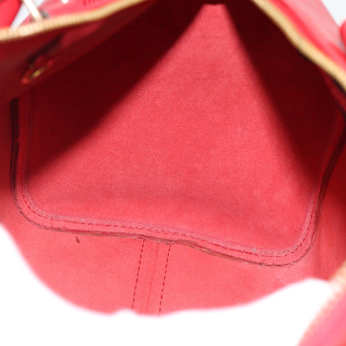 LOUIS VUITTON Epi Speedy 30 Hand Bag Castilian Red M43007 LV Auth 165252A