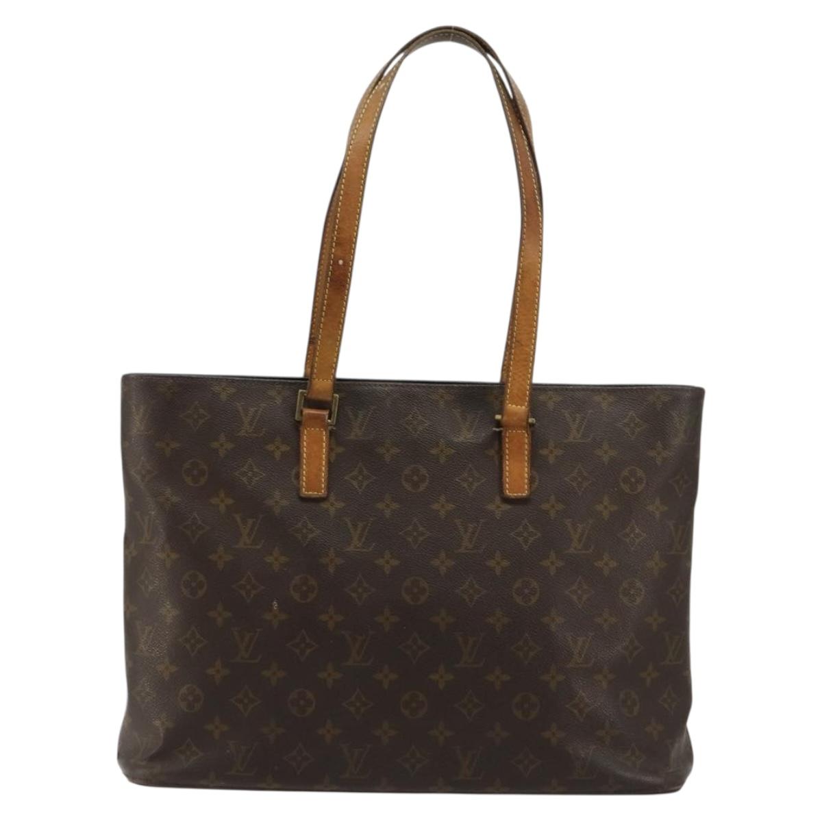 LOUIS VUITTON Monogram Luco Tote Bag M51155 LV Auth 165267