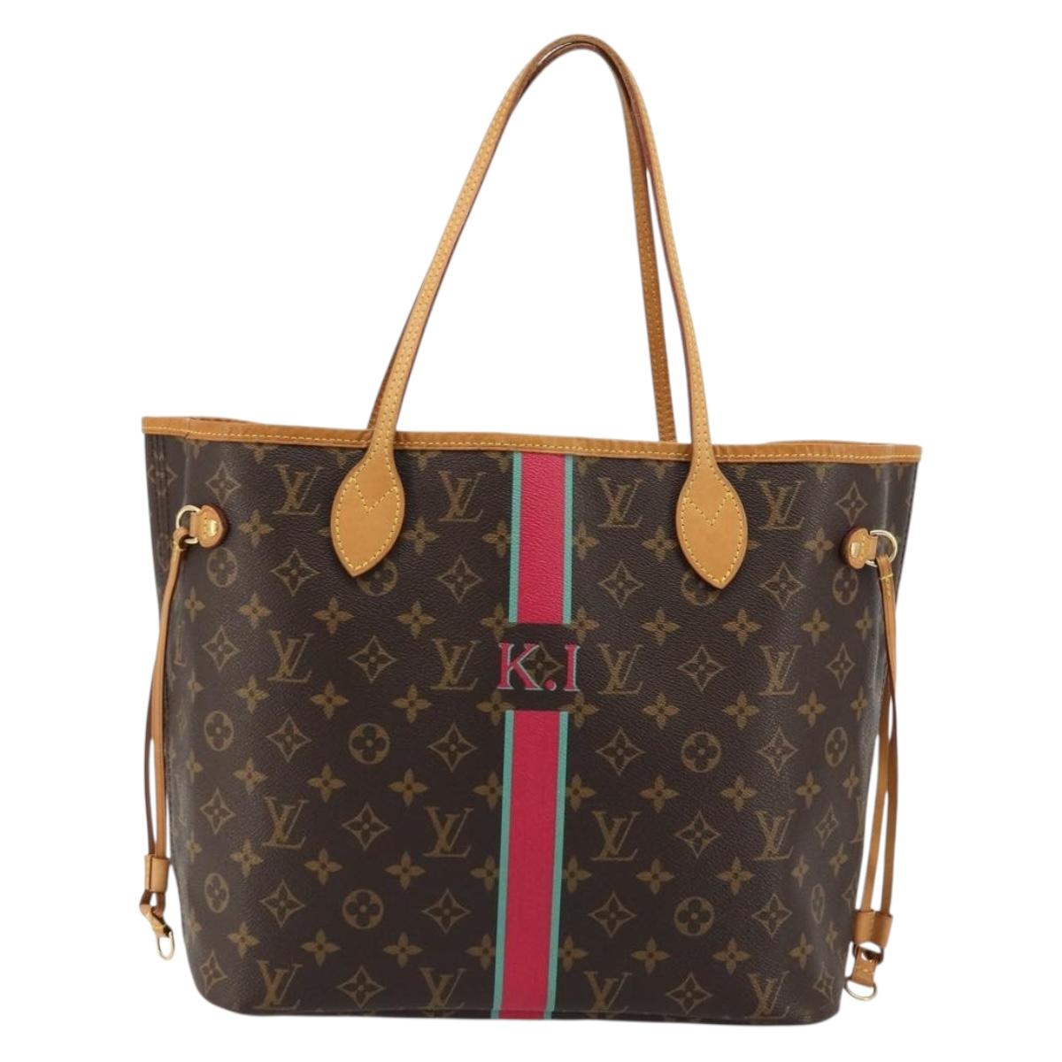 LOUIS VUITTON Monogram My LV Heritage Neverfull MM Tote Bag M40156 Auth 165269