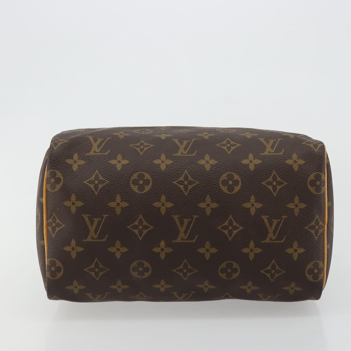 LOUIS VUITTON Monogram Speedy 25 Hand Bag M41528 LV Auth 165271A