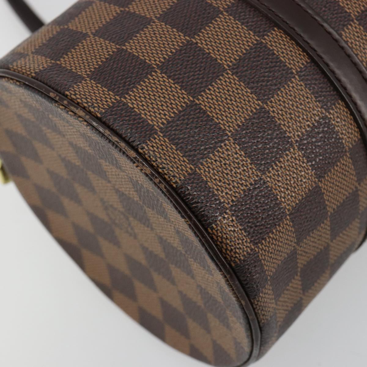 LOUIS VUITTON Damier Ebene Papillon 30 Hand Bag N51303 LV Auth 165272A