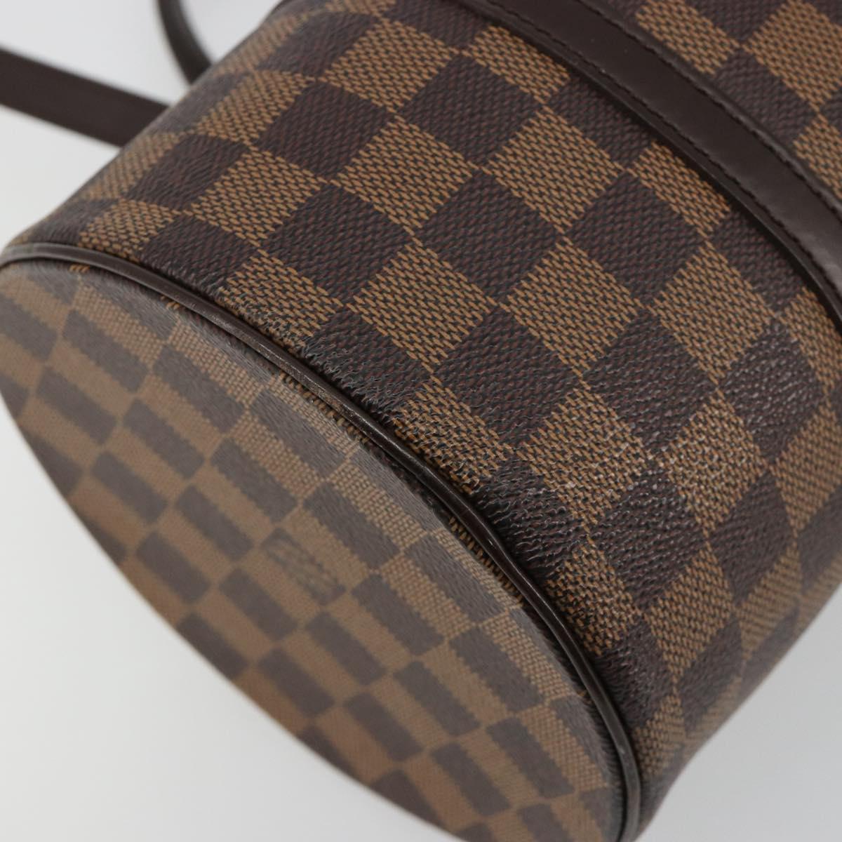 LOUIS VUITTON Damier Ebene Papillon 30 Hand Bag N51303 LV Auth 165272A