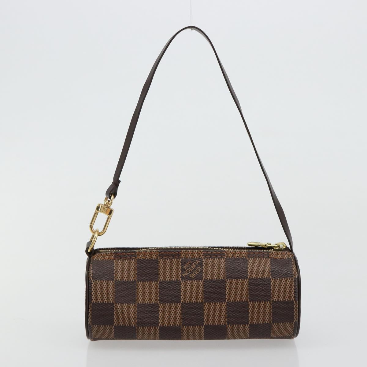 LOUIS VUITTON Damier Ebene Papillon 30 Hand Bag N51303 LV Auth 165272A
