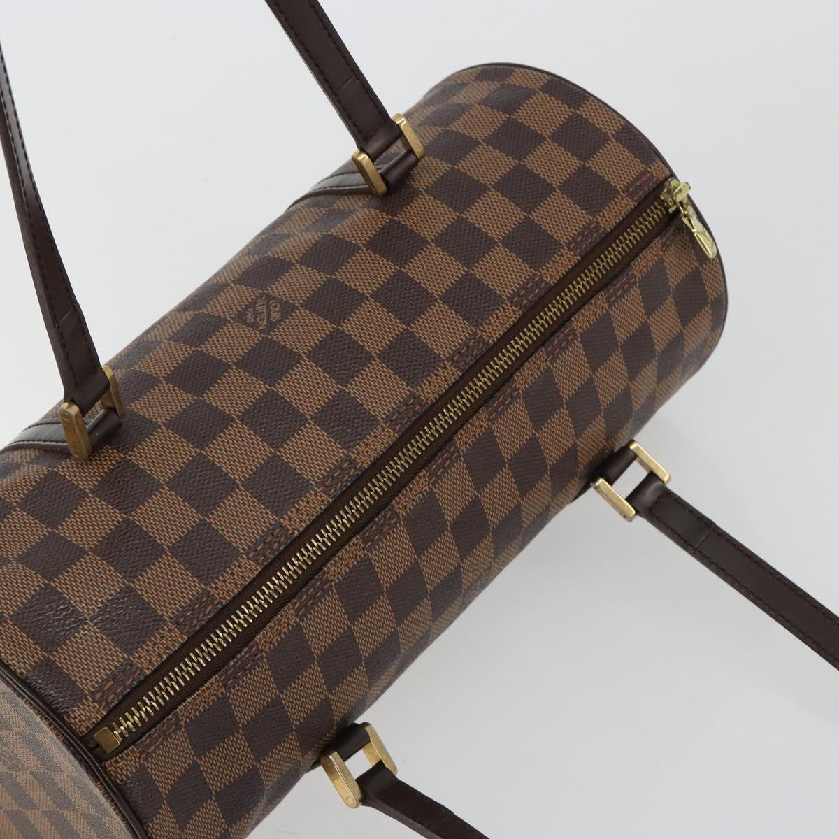 LOUIS VUITTON Damier Ebene Papillon 30 Hand Bag N51303 LV Auth 165272A