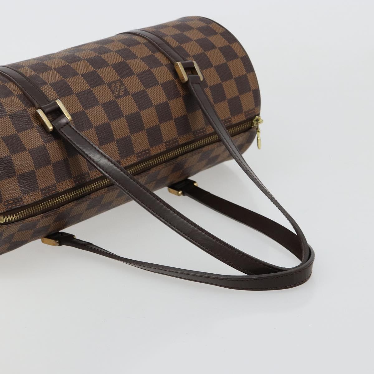 LOUIS VUITTON Damier Ebene Papillon 30 Hand Bag N51303 LV Auth 165272A