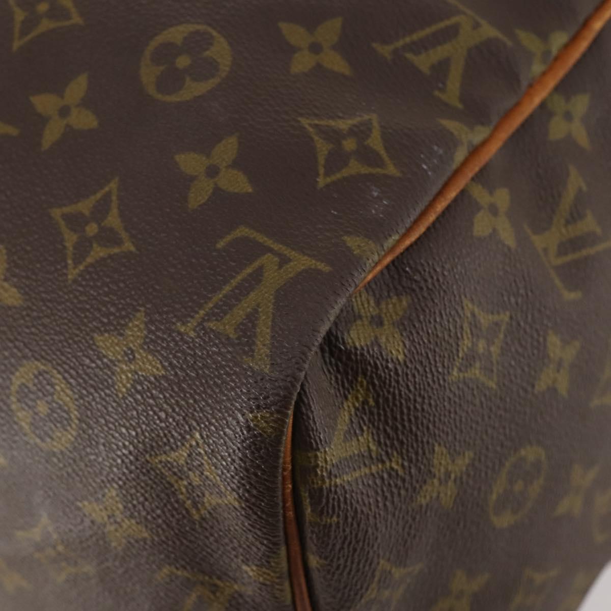 LOUIS VUITTON Monogram Sac Souple 45 Boston Bag M41624 LV Auth 165284