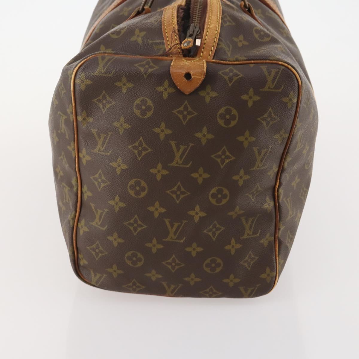 LOUIS VUITTON Monogram Sac Souple 45 Boston Bag M41624 LV Auth 165284