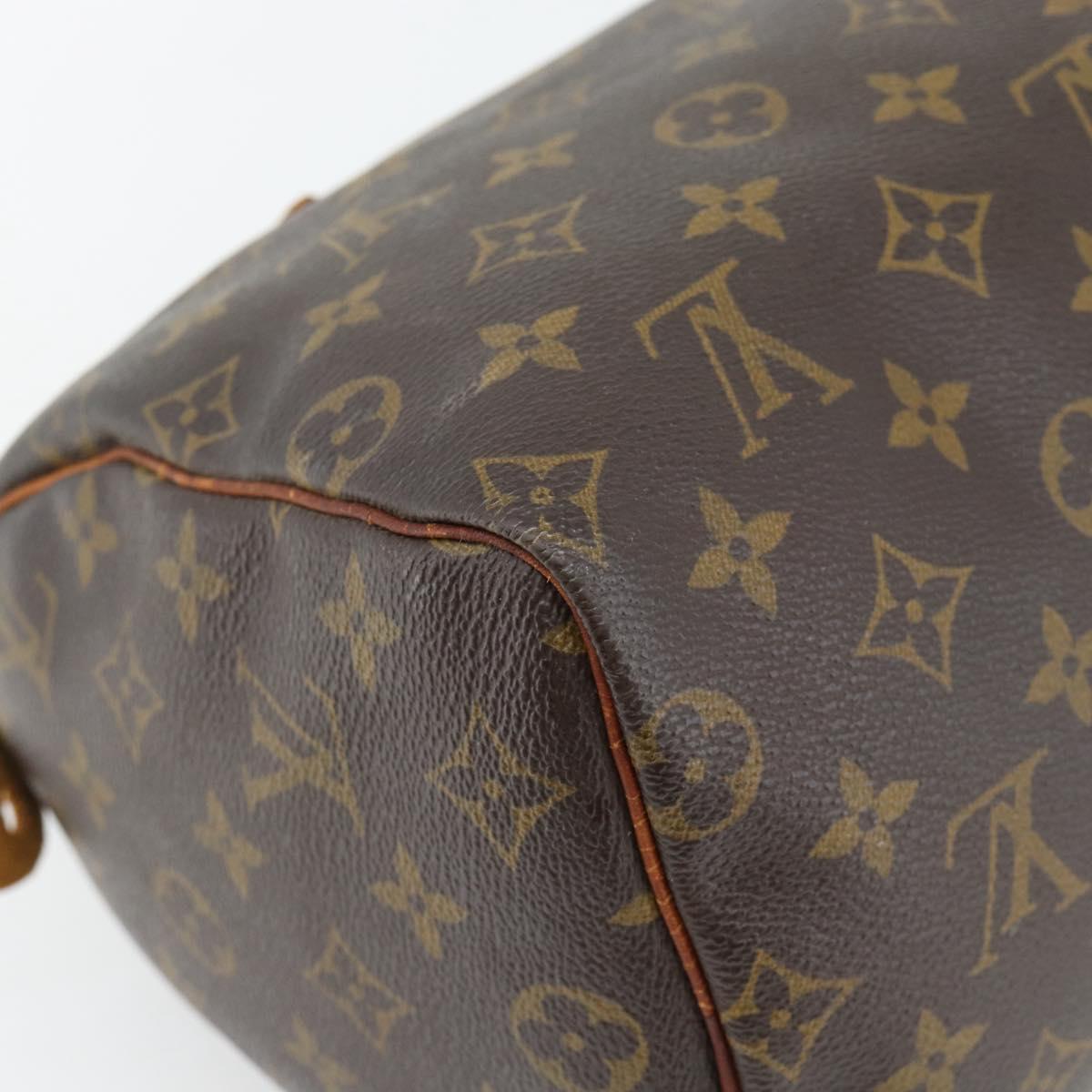 LOUIS VUITTON Monogram Speedy 25 Hand Bag M41528 LV Auth 165287