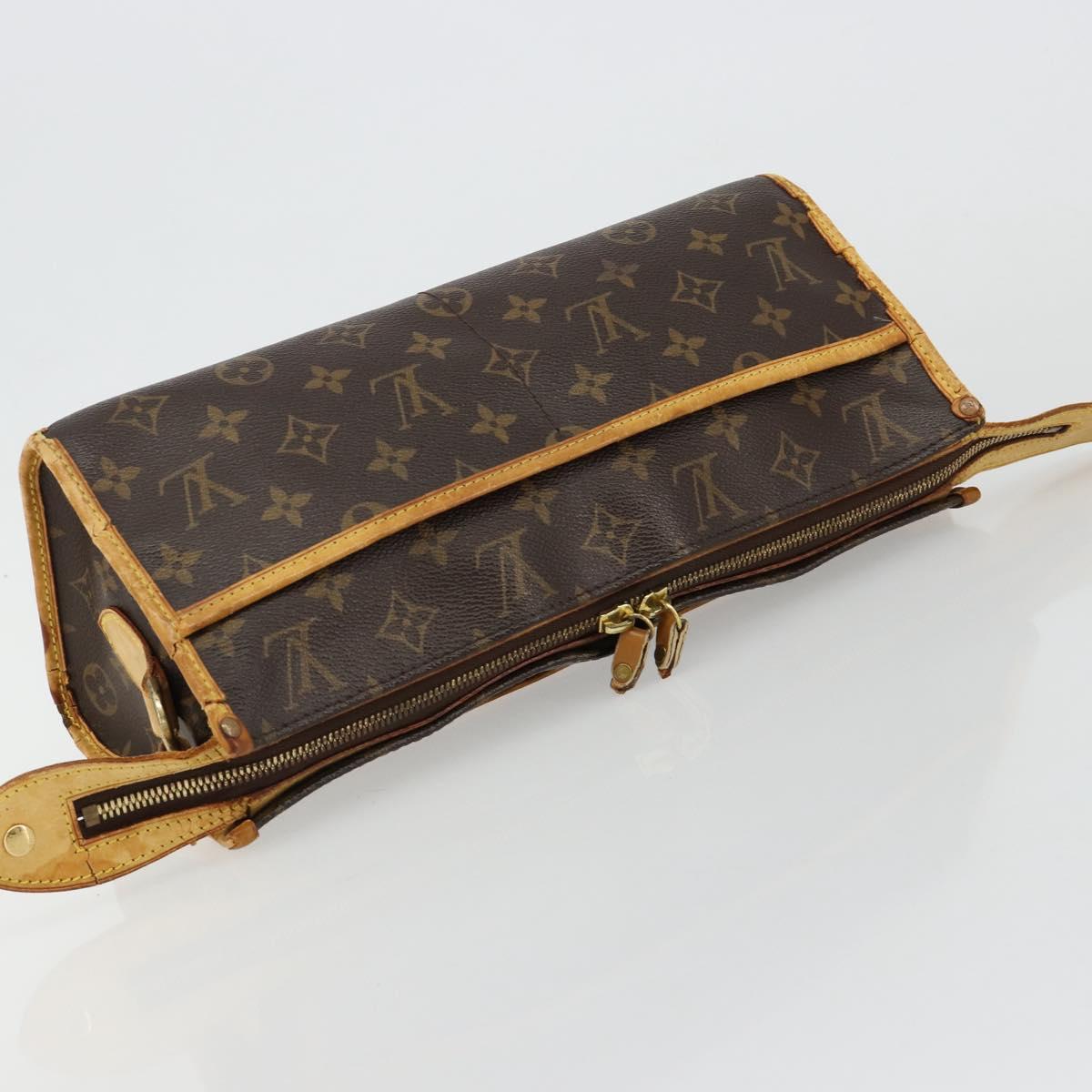 LOUIS VUITTON Monogram Popincourt Long Shoulder Bag M40008 LV Auth 165288