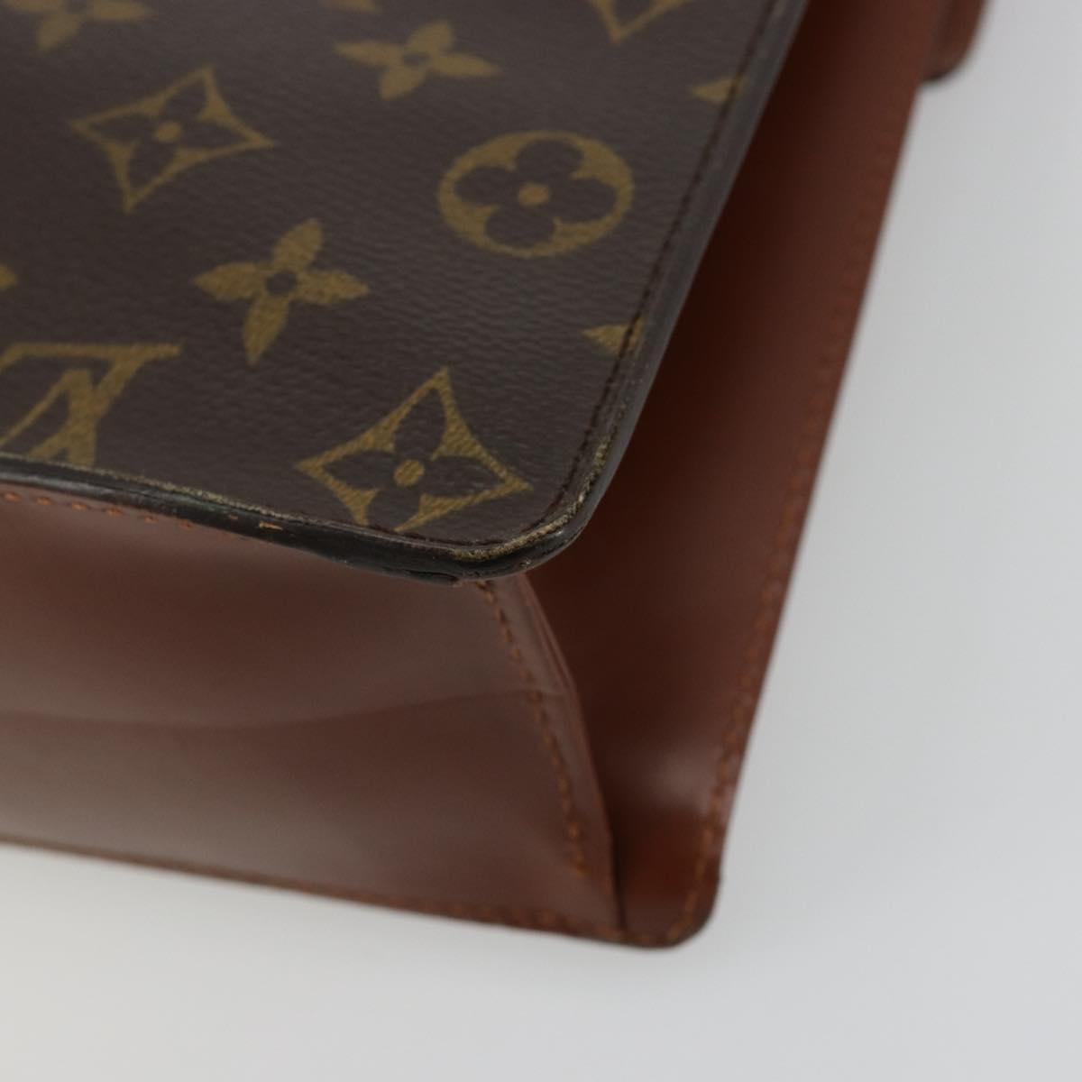 LOUIS VUITTON Monogram Monceau 28 Hand Bag M51185 LV Auth 165289