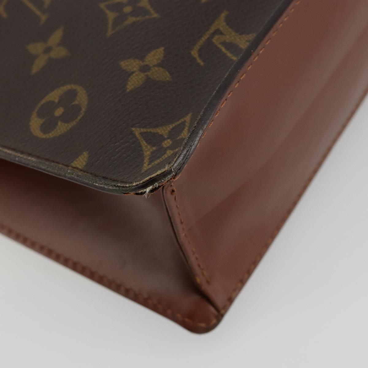 LOUIS VUITTON Monogram Monceau 28 Hand Bag M51185 LV Auth 165289