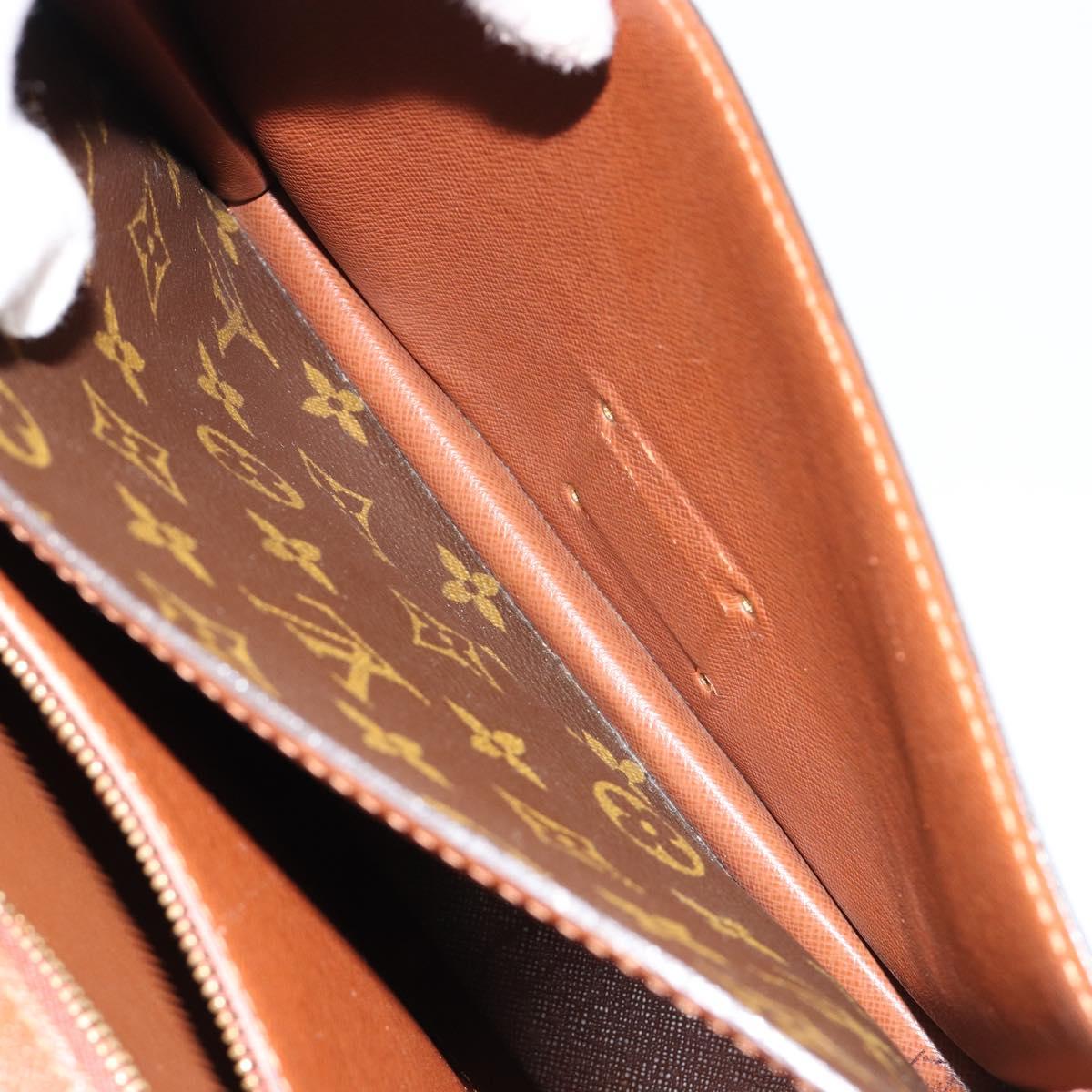 LOUIS VUITTON Monogram Monceau 28 Hand Bag M51185 LV Auth 165289