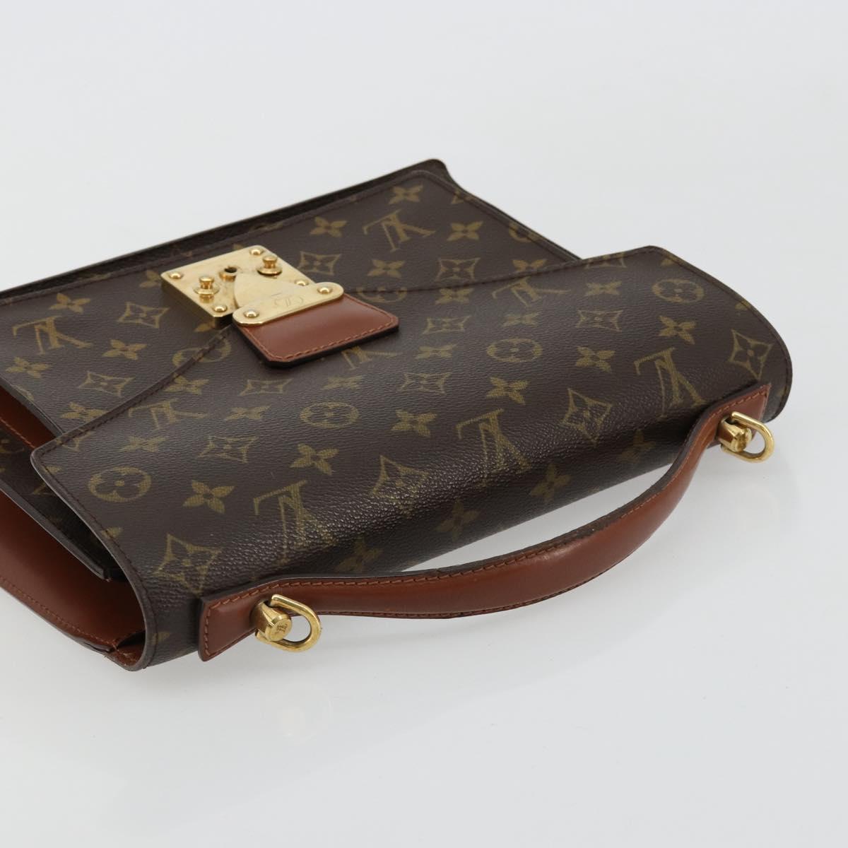 LOUIS VUITTON Monogram Monceau 28 Hand Bag M51185 LV Auth 165289